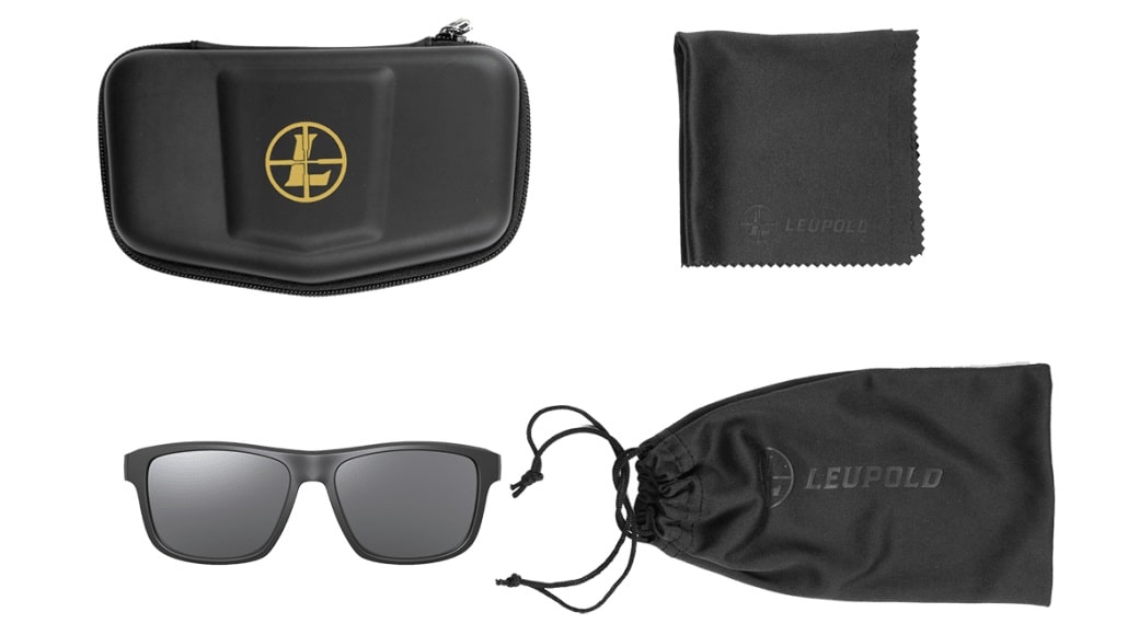 Leupold Katmai - Matte Black, Shadow Gray Eyewear Included Accessories