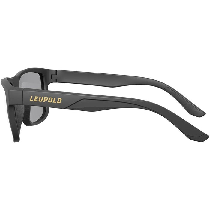 Leupold Katmai - Matte Black, Shadow Gray Flash Eyewear Body Side Profile Left