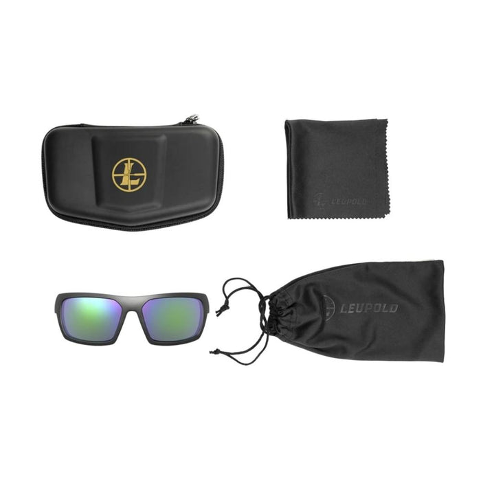 Leupold Packout - Matte Black, Emerald Mirror Eyewear Included Accessories
