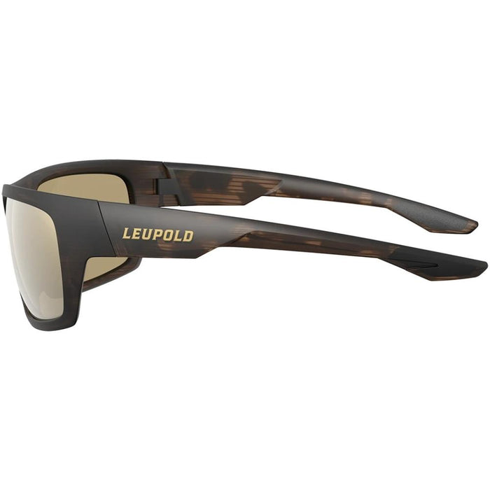Leupold Packout - Matte Tortoise, Bronze Mirror Eyewear Body Side Profile Left