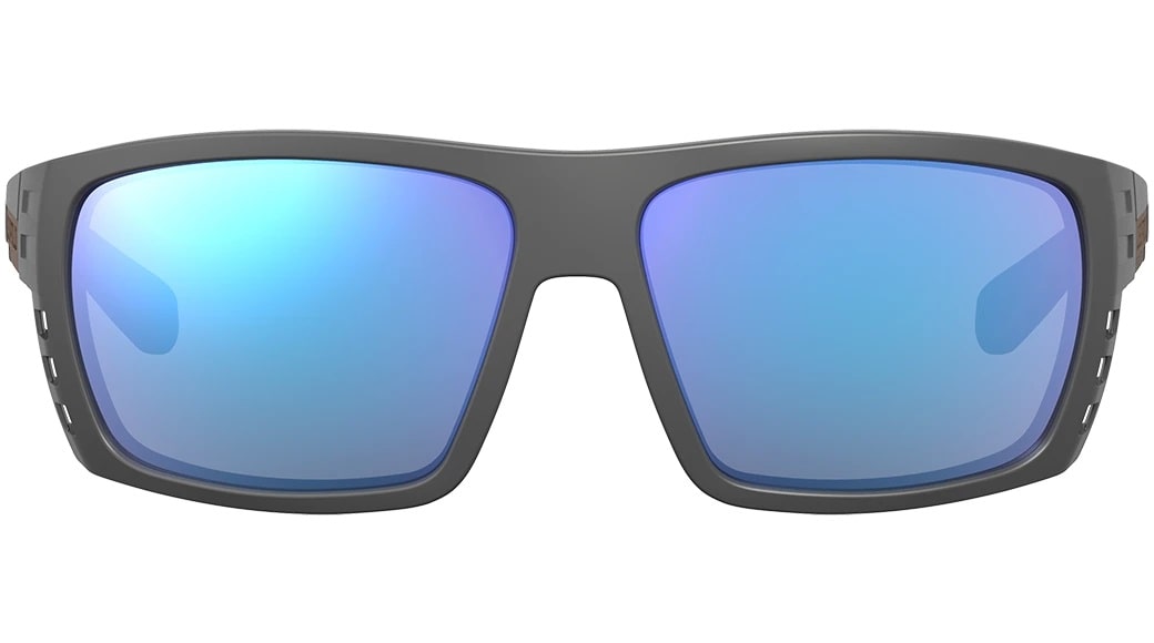 Leupold Payload - Dark Gray, Blue Mirror Eyewear