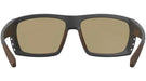 Leupold Payload - Dark Gray, Blue Mirror Eyewear Body Back Profile