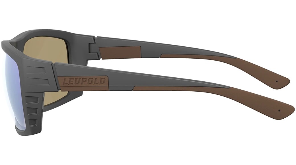 Leupold Payload - Dark Gray, Blue Mirror Eyewear Body Side Profile Left