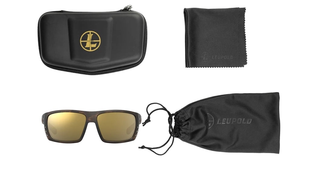 Leupold Payload - Matte Tortoise, Bronze Mirror Eyewear Included Accessories