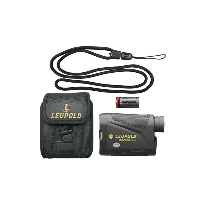 Leupold RX-2800 TBR/W Rangefinder Package Inclusion