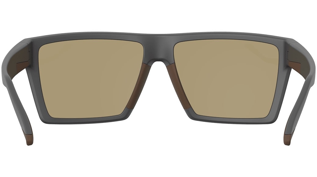 Leupold Refuge - Dark Gray, Blue Mirror Eyewear Body Back Profile