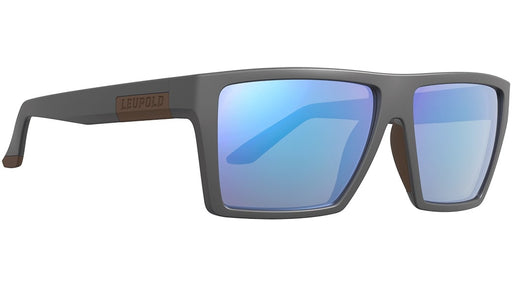 Leupold Refuge - Dark Gray, Blue Mirror Eyewear Body Side Profile Right