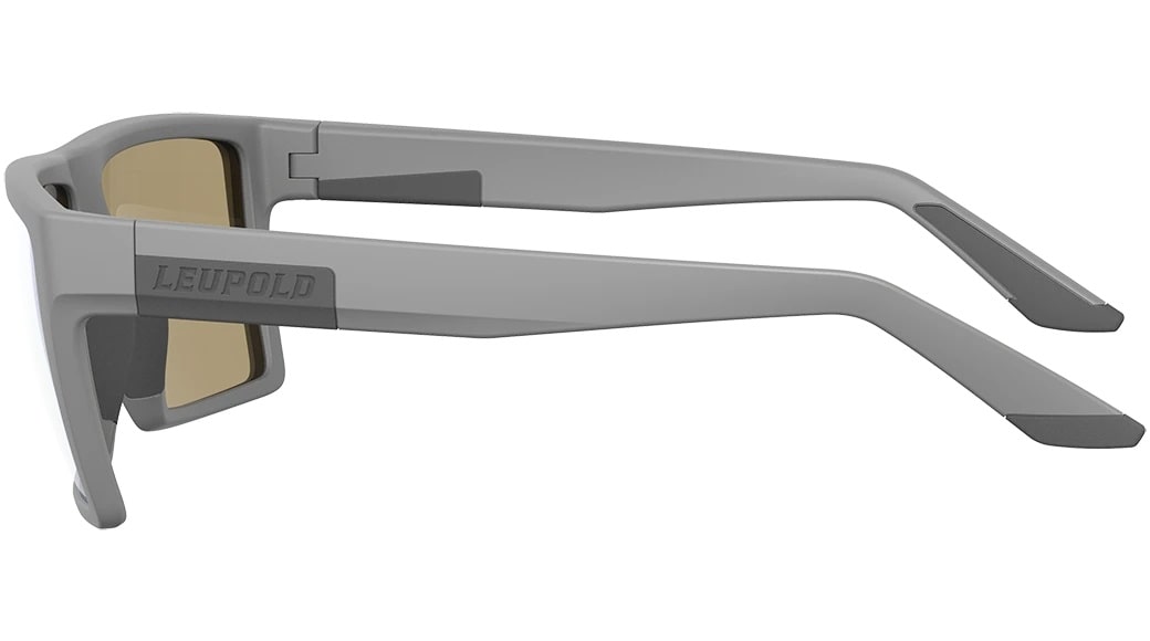 Leupold Refuge - Matte Gray, Emerald Mirror Eyewear Body Side Profile Left