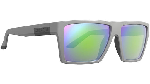 Leupold Refuge - Matte Gray, Emerald Mirror Eyewear Body Side Profile Right