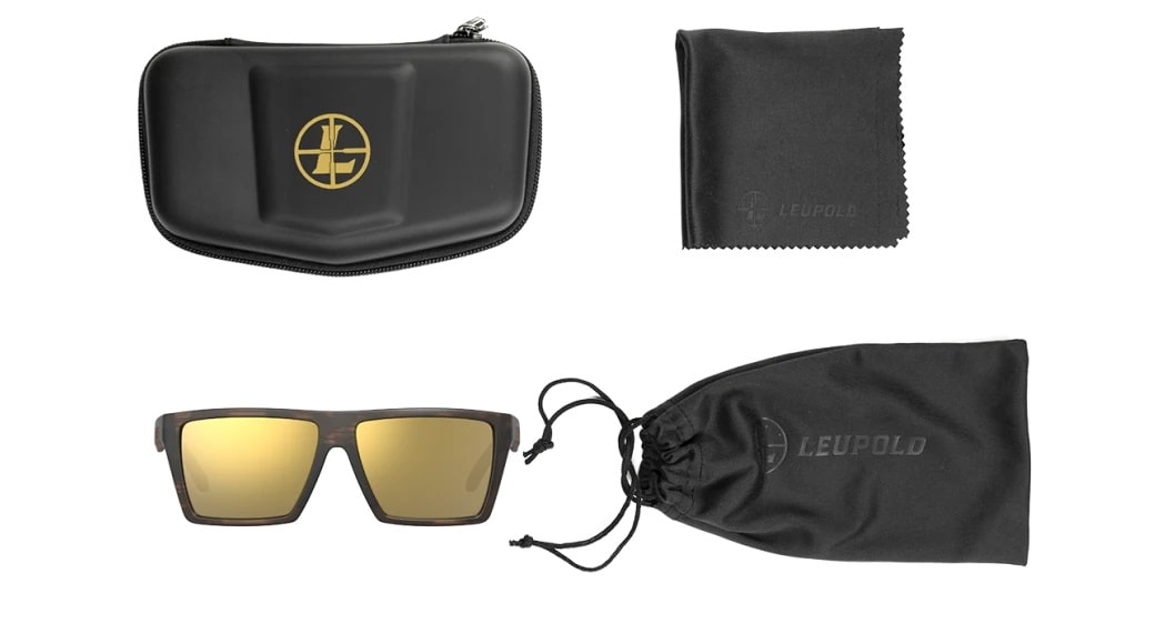 Leupold Refuge - Matte Tortoise, Bronze Mirror Eyewear Included Accessories