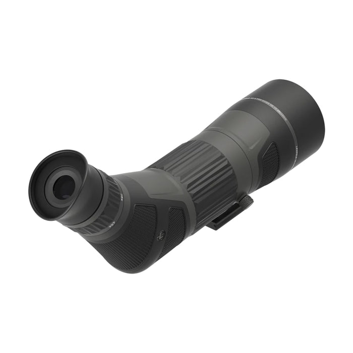 Leupold SX-4 Pro Guide HD Gen 2 15-45x65mm Angled Spotting Scope - 100-185681 with Winged Eyecups Right Angle View Profile
