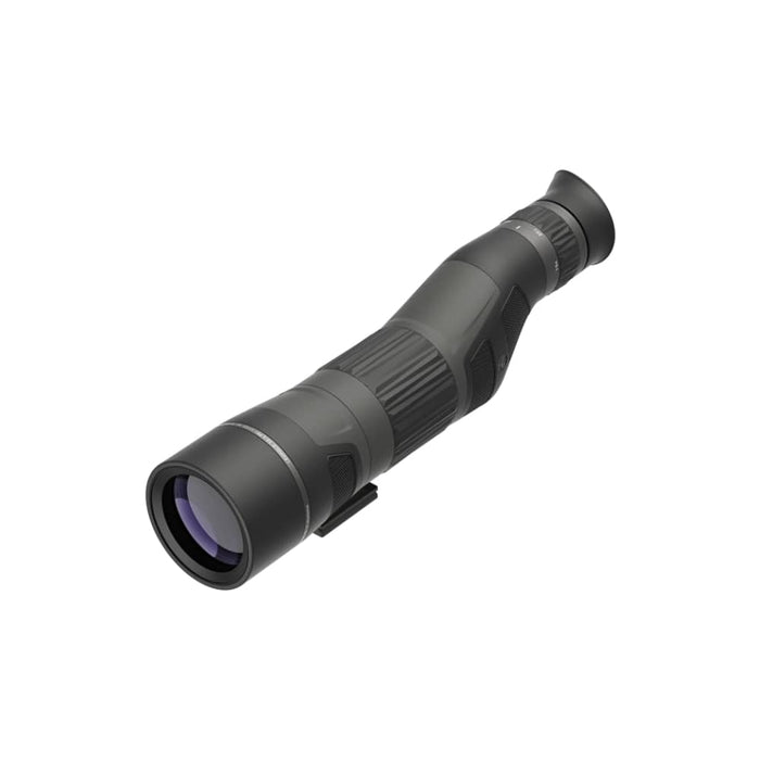 Leupold SX-4 Pro Guide HD Gen 2 15-45x65mm Straight Spotting Scope - 100-185682 with Winged Eyecups Front Left Angle View Profile