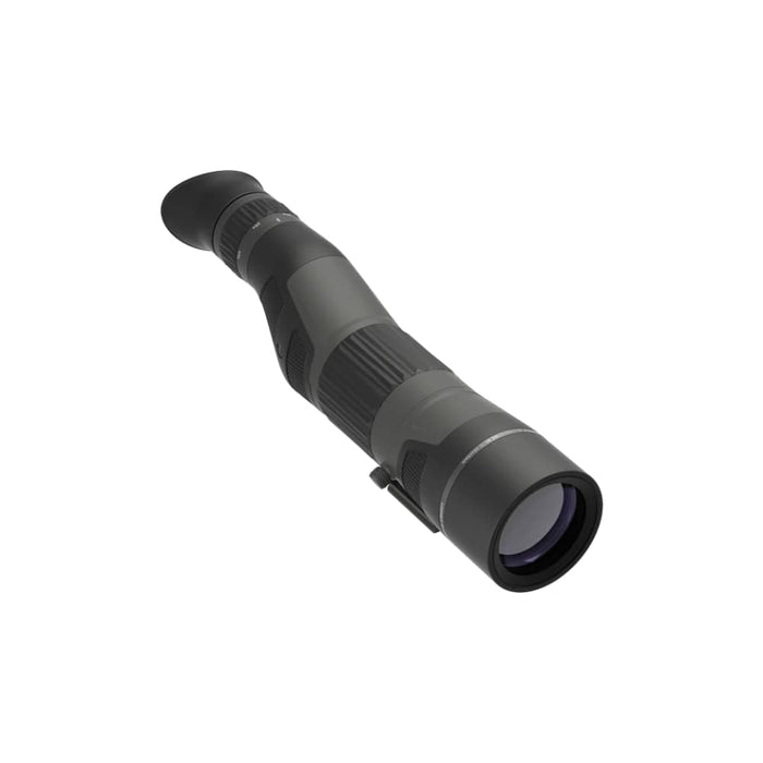 Leupold SX-4 Pro Guide HD Gen 2 15-45x65mm Straight Spotting Scope - 100-185682 with Winged Eyecups Front Right Angle View Profile