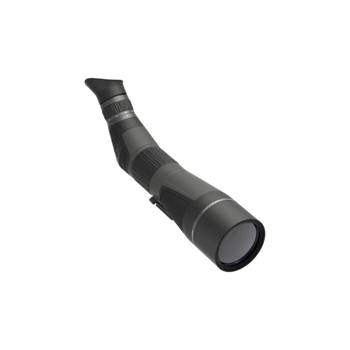 Leupold SX-4 Pro Guide HD Gen 2 20-60x85mm Angled Spotting Scope - 100-185679 with Winged Eyecups Front Angle View Profile
