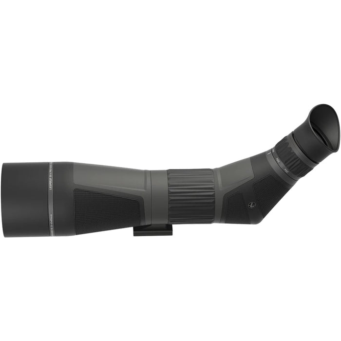 Leupold SX-4 Pro Guide HD Gen 2 20-60x85mm Angled Spotting Scope - 100-185679 with Winged Eyecups Side Profile Left Angle