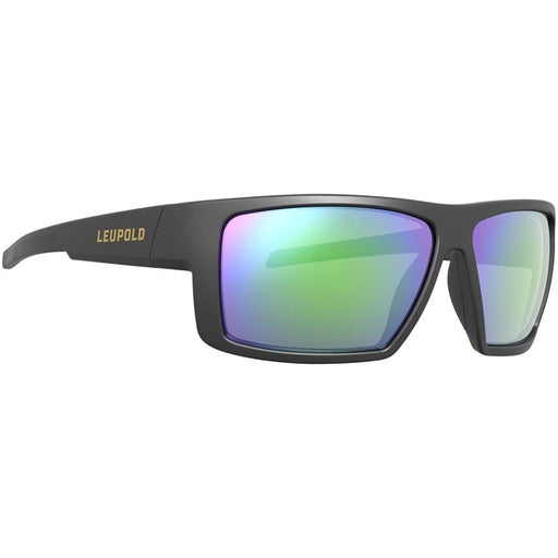 Leupold Switchback - Matte Black, Emerald Mirror Eyewear Body Side Profile Right