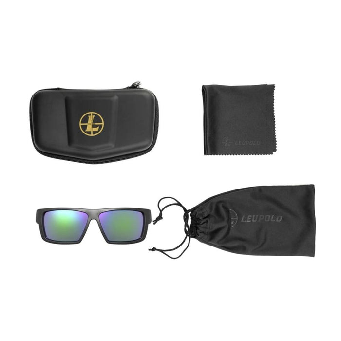 Leupold Switchback - Matte Black, Emerald Mirror Eyewear Included Accessories