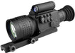Luna Optics 6-36x50mm Gen-3 Digital Day / Night Vision Riflescope Objective Lens Distance Focus