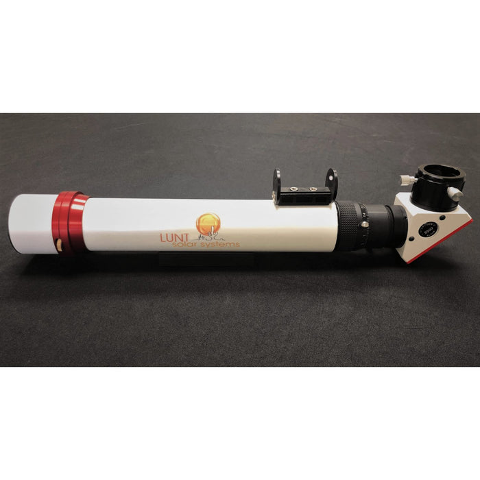 Lunt 40mm Dedicated Hydrogen-Alpha Solar Telescope Left Side Profile of Body