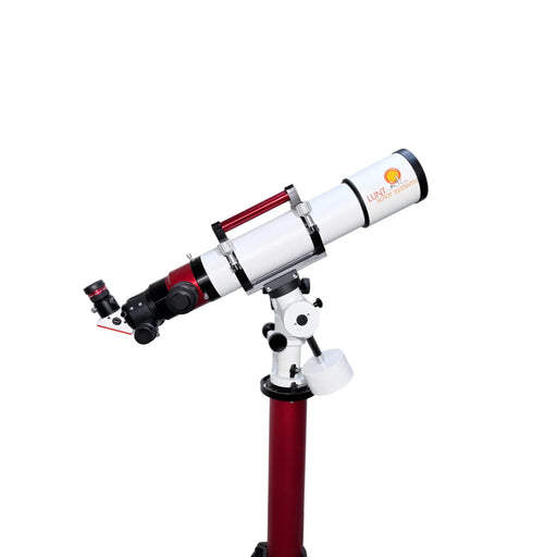 Lunt LS100MT Standard Kit - 100mm f/6.5 Hydrogen-Alpha Solar Telescope - Body in Monopod