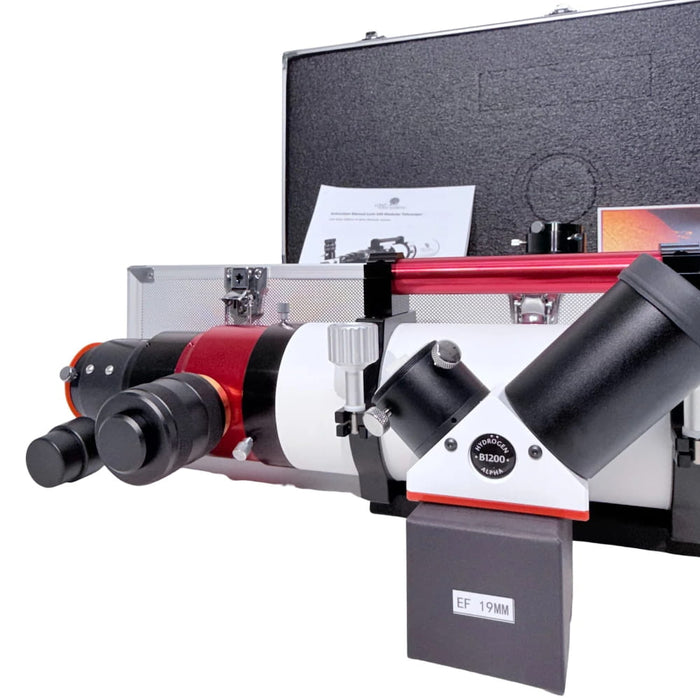 Lunt LS100MT Standard Kit - 100mm f/6.5 Hydrogen-Alpha Solar Telescope - Set in Hard Case 