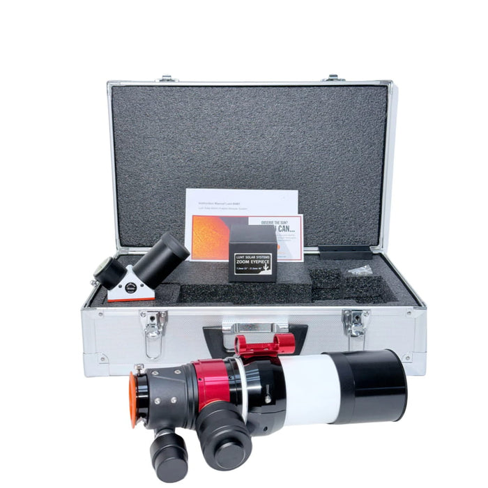 Lunt LS60MT Standard Kit - 60mm f/6 Universal Day & Night Modular Telescope - and Hard Case