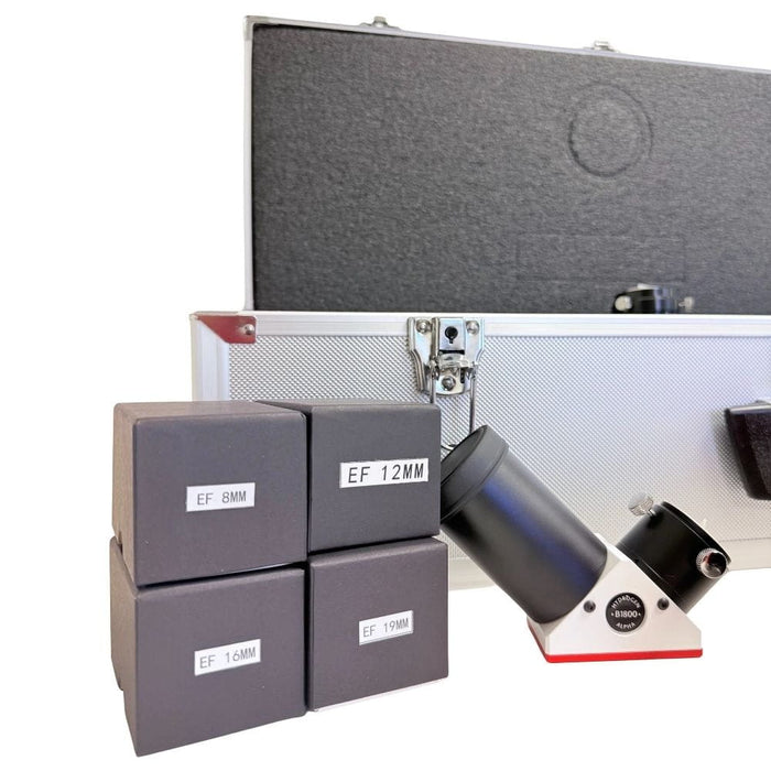 Lunt LS80MT Enhanced Kit - 80mm f/7 Hydrogen-Alpha Solar Telescope - Eyepiece Kit and Diagonal