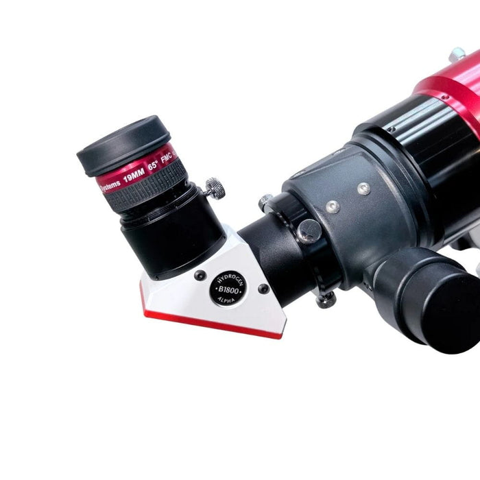 Lunt LS80MT Enhanced Kit - 80mm f/7 Hydrogen-Alpha Solar Telescope - Eyepiece and Blocking Filter