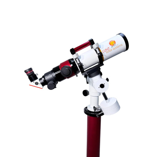 Lunt LS80MT Enhanced Kit - 80mm f/7 Hydrogen-Alpha Solar Telescope - OTA in Monopod