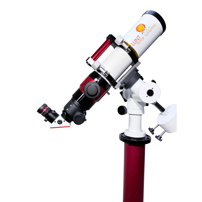 Lunt LS80MT Standard Kit - 80mm f/7 Hydrogen-Alpha Solar Telescope - on Monopod