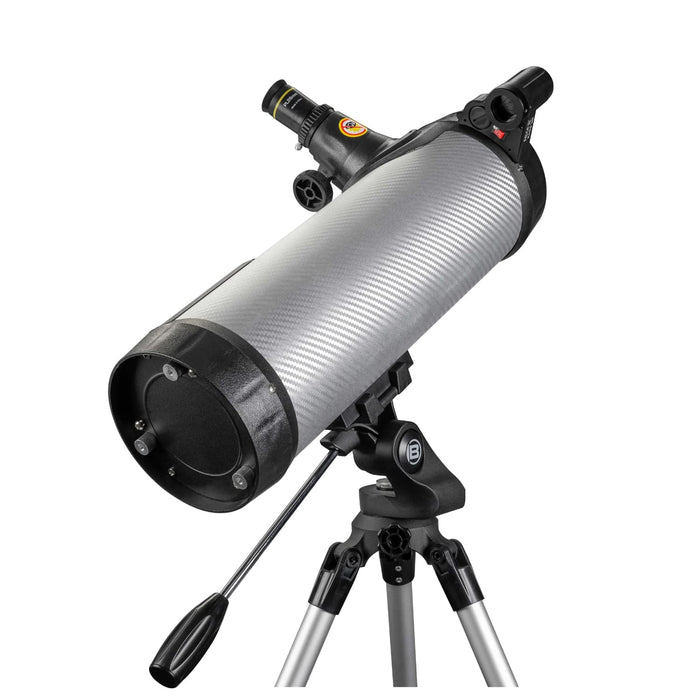 National Geographic 114mm Reflector Telescope with APP in Silver Body Rear Profile