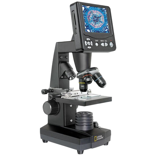 National Geographic 40x-1600x LCD Microscope Body Side Profile Right