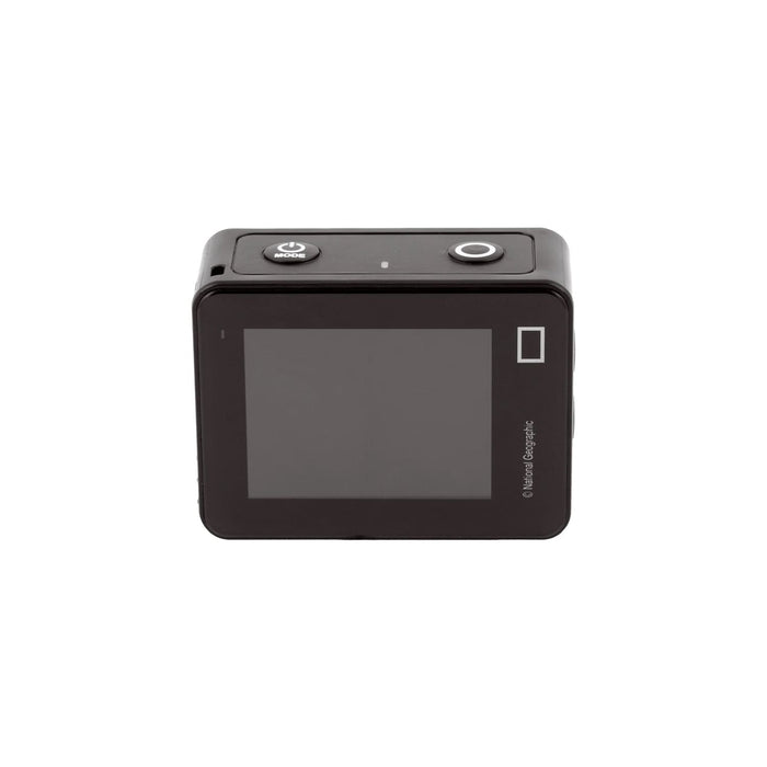 National Geographic 4K Waterproof Action Camera with WiFi Body LCD