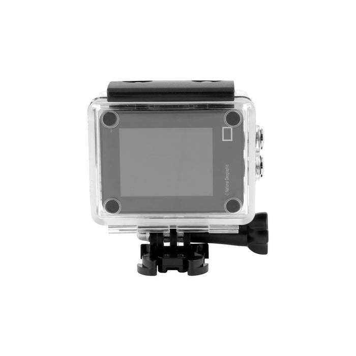 National Geographic 4K Waterproof Action Camera with WiFi with Waterproof Case Body LCD
