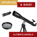 National Geographic CF700SM 70mm f/10 Refractor Telescope Ultimate Bundle