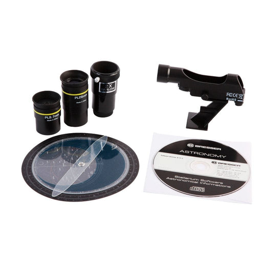 National Geographic CF700SM f/10 70mm Refractor Telescope Standard Accessories