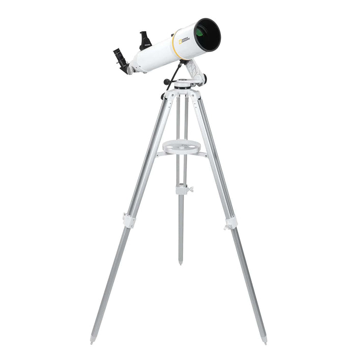 National Geographic Sky Assist 102 - Integrated App-Enabled 102 mm Astronomy Telescope Body on Tripod with Extending Legs