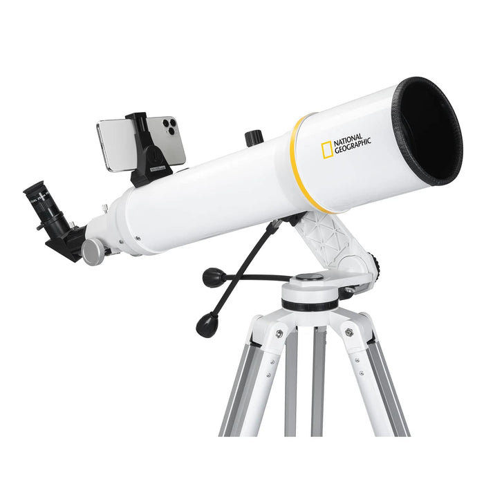 National Geographic Sky Assist 102 - Integrated App-Enabled 102 mm Astronomy Telescope Body with Smartphone