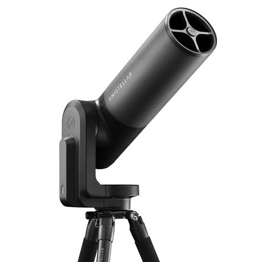Open Box Unistellar eQuinox 2 and Backpack Smart Digital Reflector Telescope Body Front Profile