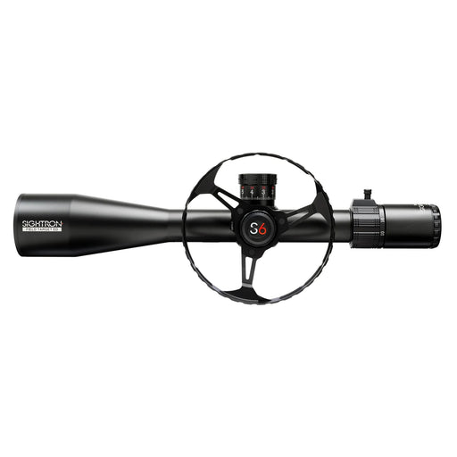Sightron S6 10-60x56mm ED FT MH-FT Field Target Wheel Bundle - Left Side View Profile