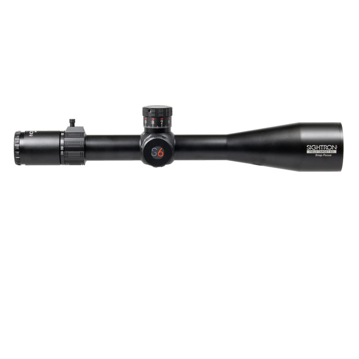 Sightron S6 10-60x56mm ED FT MOA-2FT Snap Focus Riflescope - Right Side View Profile