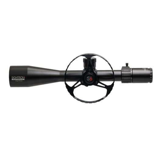 Sightron S6 10-60x56mm ED FT MOA-2FT Snap Focus Wheel Bundle - Left Side View Profile