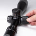 Sightron S6 10-60x56mm ED MOA-BD Bench Rest Riflescope - Hand Adjusting the Side Turret on the S6 Bench Rest Riflescope