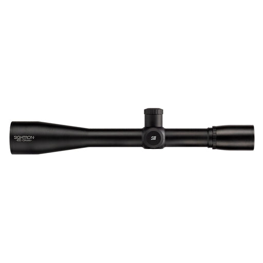 Sightron SIII 45x45mm ED FCH Competition Riflescope - Full Side Profile Showing The 45x Fixed-Magnification Riflescope, Objective Bell, Central Turrets, And Rear Eyepiece
