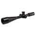 Sightron SIII PLR 10-50x60mm IR MOA-2 Zero Stop Riflescope - Angled Full-Length Product View Showing Black 10-50x60mm Riflescope, 60mm Objective Lens, Tactical Turrets and Eyepiece