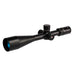 Sightron SIII PLR 8-32x56mm IR MOA-2 Zero Stop Riflescope - Angled Full-Length Product View Showing Black 8-32x56mm Riflescope, 56mm Objective Lens, Tactical Turrets and Eyepiece