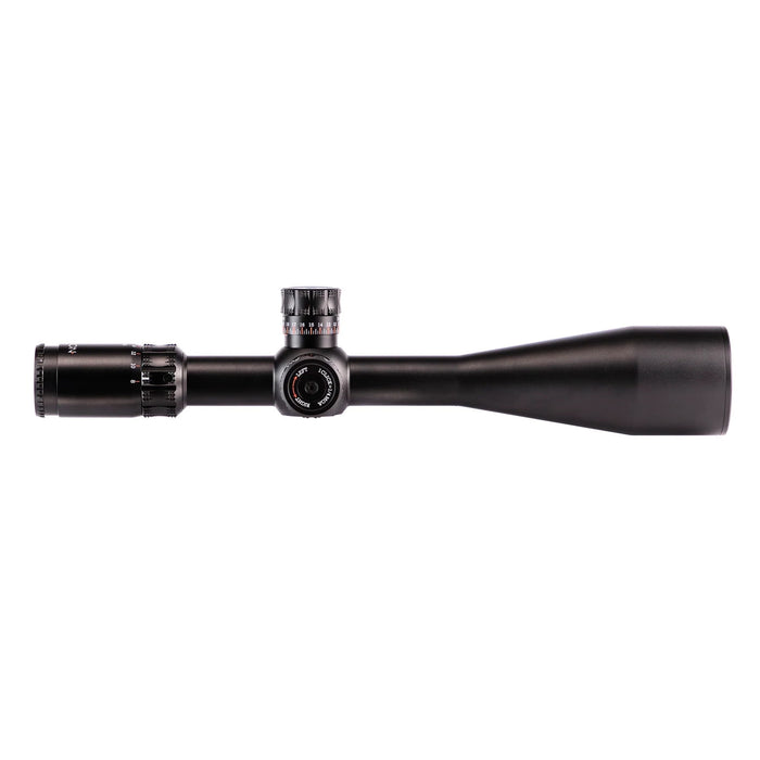 Sightron SIII PLR 8-32x56mm IR MOA-2 Zero Stop Riflescope - Opposite Side Profile Showing the Riflescope Body, Tactical Turret Assembly and 56mm Objective Bell