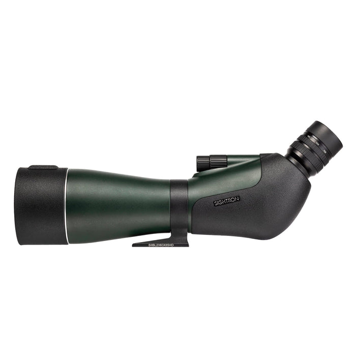 Sightron SII Blue Sky 20-60x85 HD Angled Spotting Scope - Body Left Side View Profile