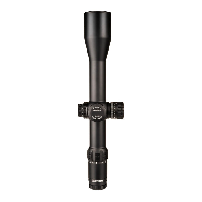 Sightron SVIII 5-40x56mm ED MH-6 FFP IR Zero Stop Riflescope - Top View