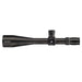 Sightron SV 10-50x60mm ED TD 0.1 MOA Zero Stop Riflescope - Black 10-50x60mm ED Riflescope with 60mm Objective Lens, Tactical Turrets and Side Focus, Full Side View